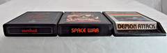 Atari 2600 4 Switch RCA AV Mod Console 3 Games 2 Joysticks Bundle