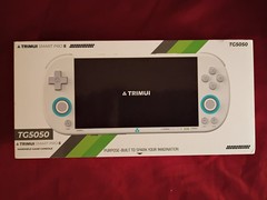 Trimui Smart Pro S TG5050 Handheld Retro Gaming Console (Yellow) w/ CrossMix OS