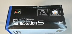 GS GameStation 5 Plug & Play Console, 620 Games, Two Players, White/Black