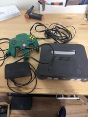 Nintendo 64 System 32MB Home Console – Charcoal Gray Controller Untested