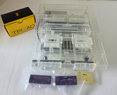 Custom Super Nintendo Console Transparent/Clear with UPGRADED power supply