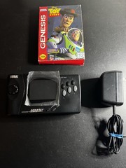Official Sega Nomad New LCD Capacitors Replaced Fixed Works Great! Genesis
