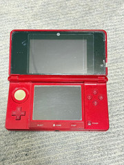 Nintendo 3DS Flare Red Console CTR-001 Japan System Only