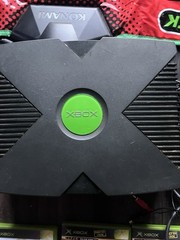 Original Xbox With dancing pads And game