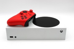 Microsoft Xbox Series S 512GB White Console Bundle w/ Red Wireless Controller