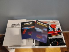 Nintendo NES Action Set Console System Complete Set CIB OEM Great Shape C Pics