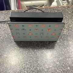 Nintendo Switch Console Dock Animal Crossing Edition Mint Green Multicolor