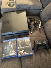 Sony PlayStation 4 500GB Jet Black Console With Games