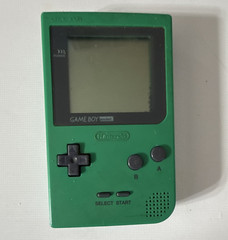 Nintendo Game Boy Pocket Green MGB-001 Handheld Console Powers On Untested