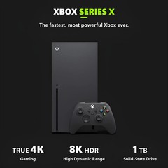 Microsoft Xbox Series X 1TB SSD Video Game Console – Black