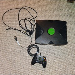 Microsoft Xbox Original OG Console + Controller + Cables
