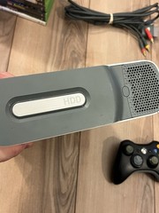 Xbox 360 Elite White Console Bundle 20GB HDD 15 Games Controller Tested Works