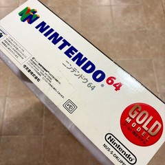 GOLD Nintendo 64 CIB N64 Console Complete In Box REGION FREE NTSC JPN/USA TESTED