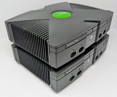 2 Original Microsoft Xbox Consoles – Powers On – For Parts Or Repair