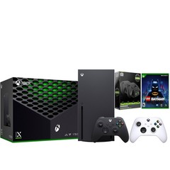 Xbox Series X 1TB Disc + Extra Controller + LEGO Batman – Robot White