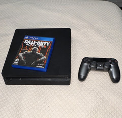 Sony PlayStation 4 Slim 500GB Black Console w/ DualShock 4 + Black Ops III