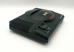 Sega Mega Drive Console HAA-2510 2xController Game Soft No back cover NTSC-J#451