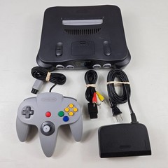 Nintendo 64 N64 Console w/ Controller OEM Original & Cables Complete Tested