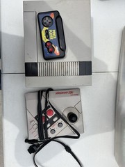 Nintendo NES Entertainment System Gray Console w/ Controllers Joystick AC Cables