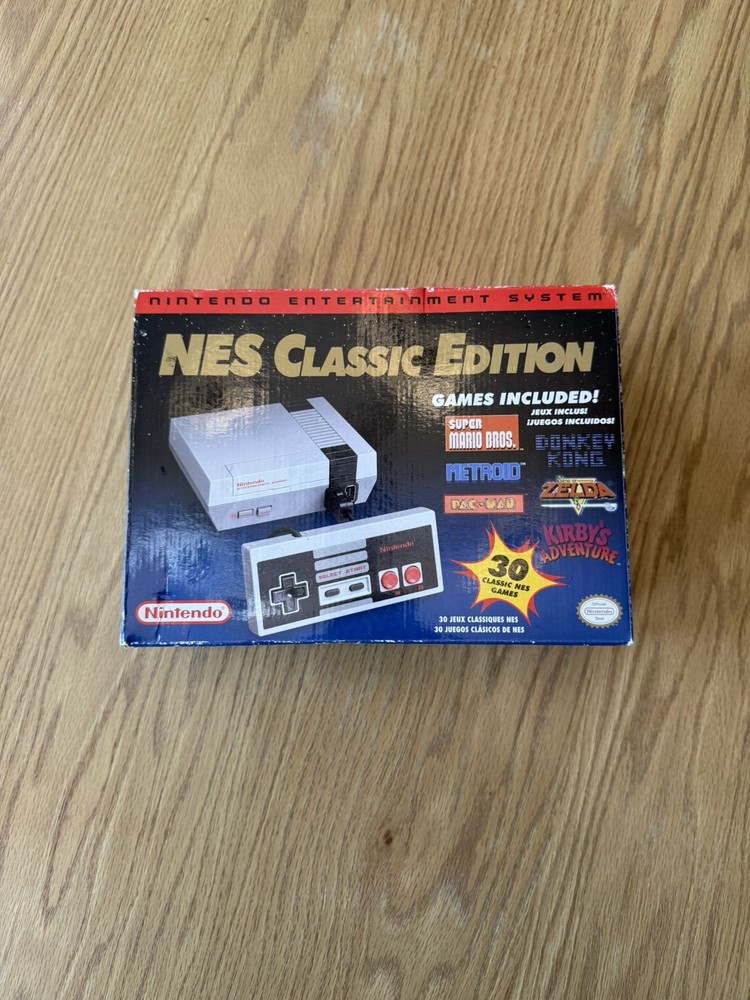 Nintendo NES Classic Edition HDMI Mini Home Console – White (FB8280BW)
