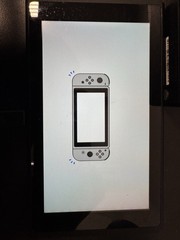 Nintendo Switch HAC-001 Console Only With Dock Black Tested Powers On No Joy-Con