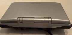 Nintendo DS Silver Bundle with Yoshi Touch And Go, Metroid Prime Hunter -Tested