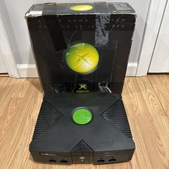 Original Xbox Console For Parts/Repair Broken with Original Box – Powers On