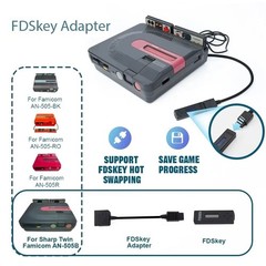 FDSKey Drive Emulator For Nintendo Famicom Disk System SD Card OLED Screen