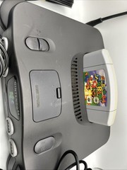 Nintendo 64 Console Bundle With Original Cords And Box And A Mad Cats Controller