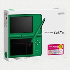 Nintendo DSi LL Console Handheld System Headphone Jack Wi-Fi Capability Green