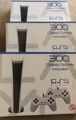 GS5 Console with 300 Classic Games and Dual Controllers