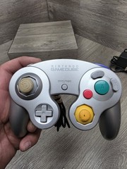 Nintendo GameCube Silver Bundle w/ Gameboy Player No Disc Console Tested Read!!