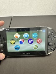 Sony Playstation PS Vita Khaki Black PCH-2000 Console only PSV Slim *READ*
