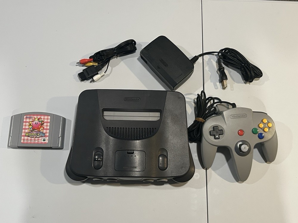 Nintendo 64 N64 Console NTSC REGION FREE w/ OEM Controller + Game – Tested