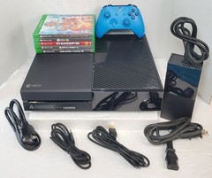 Xbox One 1540 1TB Console w Controller Power Supply Cables & 5 🔥 Games TESTED✅️