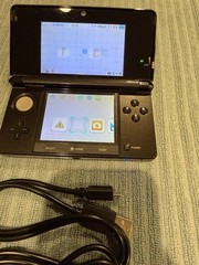 Japanese Nintendo 3DS System Black Working Us Seller With Charger Region Free B
