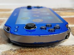 SONY PS Vita PCH-1000 Sapphire Blue ZA04 Playstation Charger 8GB Tested No.2D P