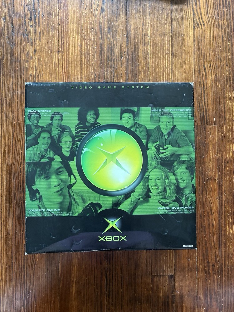 Original Xbox 2001 Console CIB Nice Shape Read Description