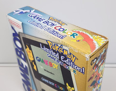 Nintendo Gameboy Color Pokemon Limited Edition GS Gold Silver, NEW Sealed, READ