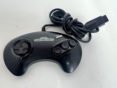 Sega Genesis MK-1631 Video Game Console Black w/Accessories & Mortal Kombat Game