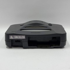 Nintendo 64 N64 Console Gaming System Only NUS-001 Black Console Only No Jumer P