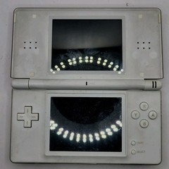 Nintendo DS Lite USG-001 White Handheld Official Gaming System – Working READ
