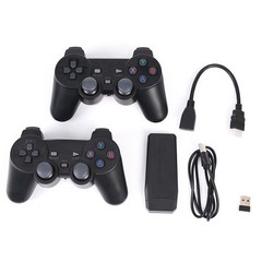 M8 Game Console Built-In 20000 + 64GB Two-Person Wireless Controller 2.4G Stick