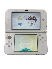 Nintendo New 3DS LL XL Pearl White Console Tested Working Japanese Import