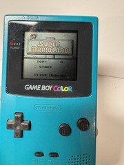 Nintendo Game Boy Color CGB-001 – Teal Blue – 100% OEM – Tested And Working!