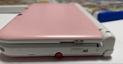 Nintendo 3DS LL XL Pink White Console w/ 8GB SD Stylus Tested Working Japanese
