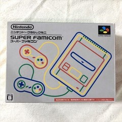 Nintendo Classic Mini Super Famicom Gray console SNES SFC Used Tested Boxed Used