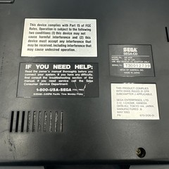 Sega CD Model 2 + Genesis Model 2 console (Please read description)