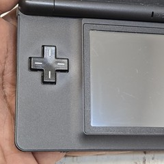 Nintendo DS Lite Blue/Black With 8 Games Pink Case & Charger