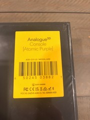 Analogue 3D Limited Edition Color Atomic Purple w/8bitdo N64 controller